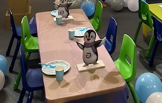 Kids Table & Chairs for 6 Kids