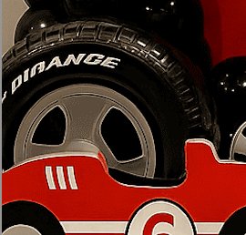 Tire shape balloon