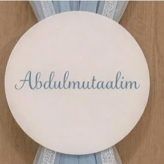 Round Name Board