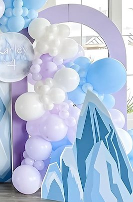 Hollow frame with Balloon arch