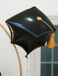 Graduation cap balloon