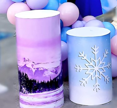 Printed cake table