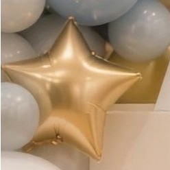 Gold foil stars