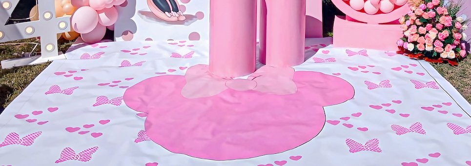 Minnie mouse Carpet (3x4m)