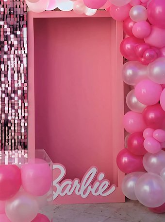 Barbie photo booth