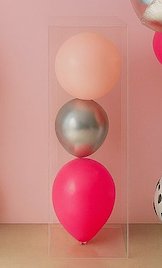 Acrylic table with balloon