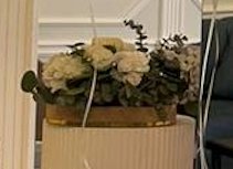 Flower vase on the table
