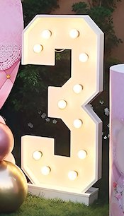 Luminous Number ( Customized)