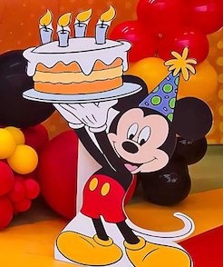 Mickey mouse stand (height 80cm)