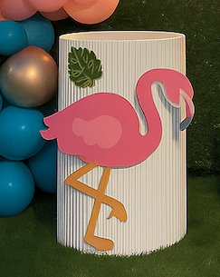 Cake table with sticker