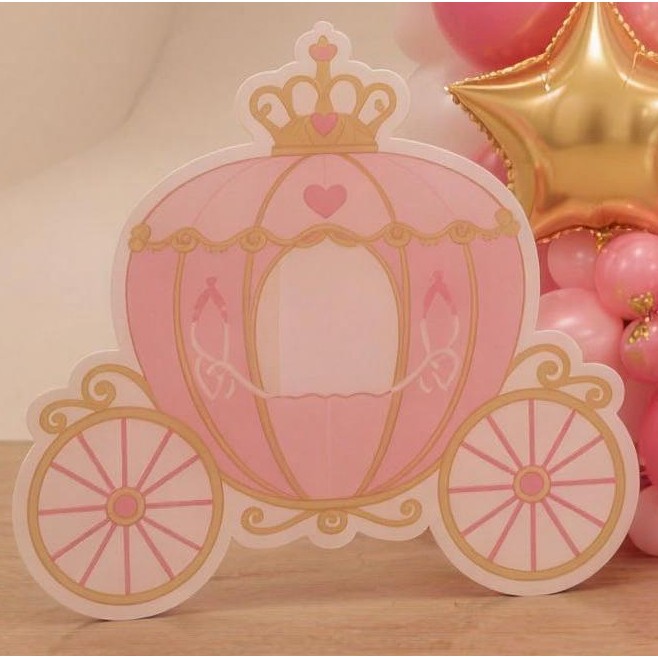 Princess Carriage Cutout Stand
