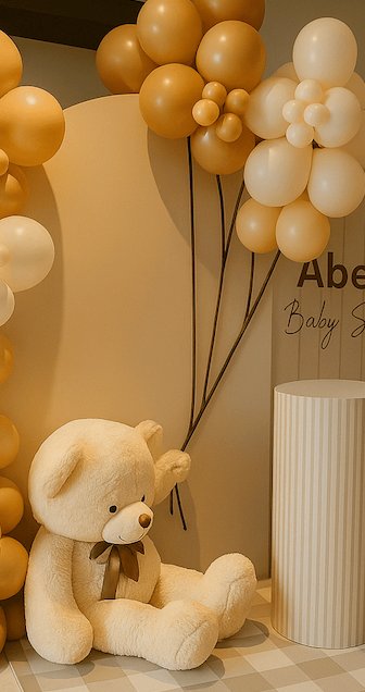 Teddy Bear with helium