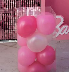 Cake table with balloon