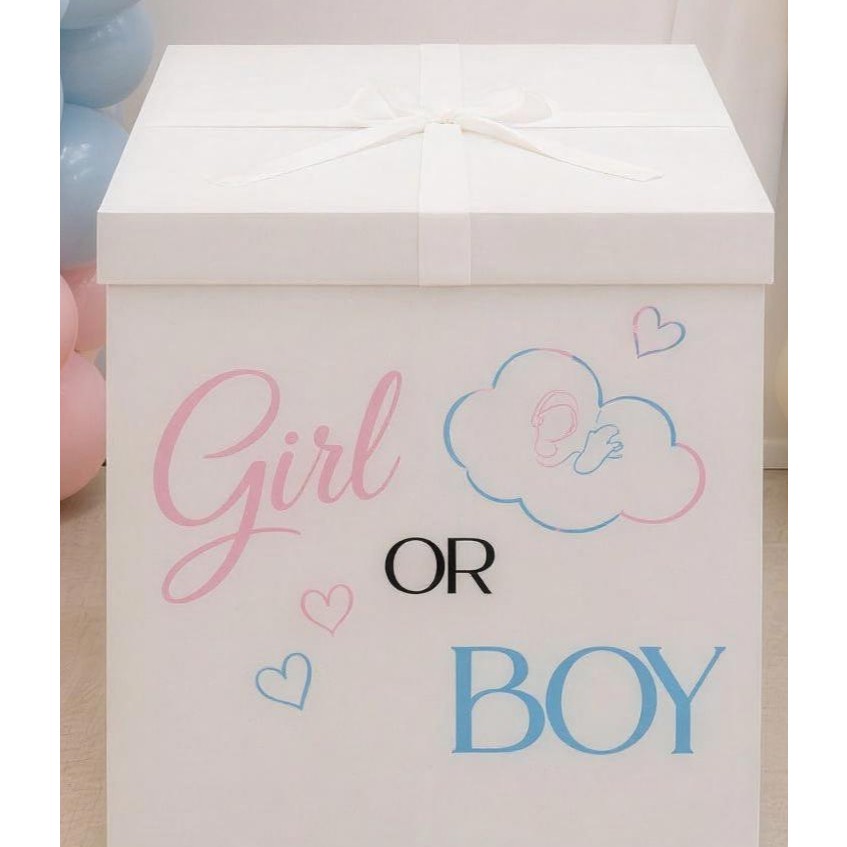 Printed reveal box