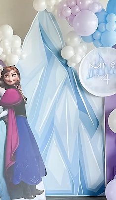 Iceberg board background, 2x1 meters