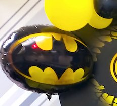 Helium batman balloon
