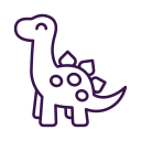 Dinosaur stand