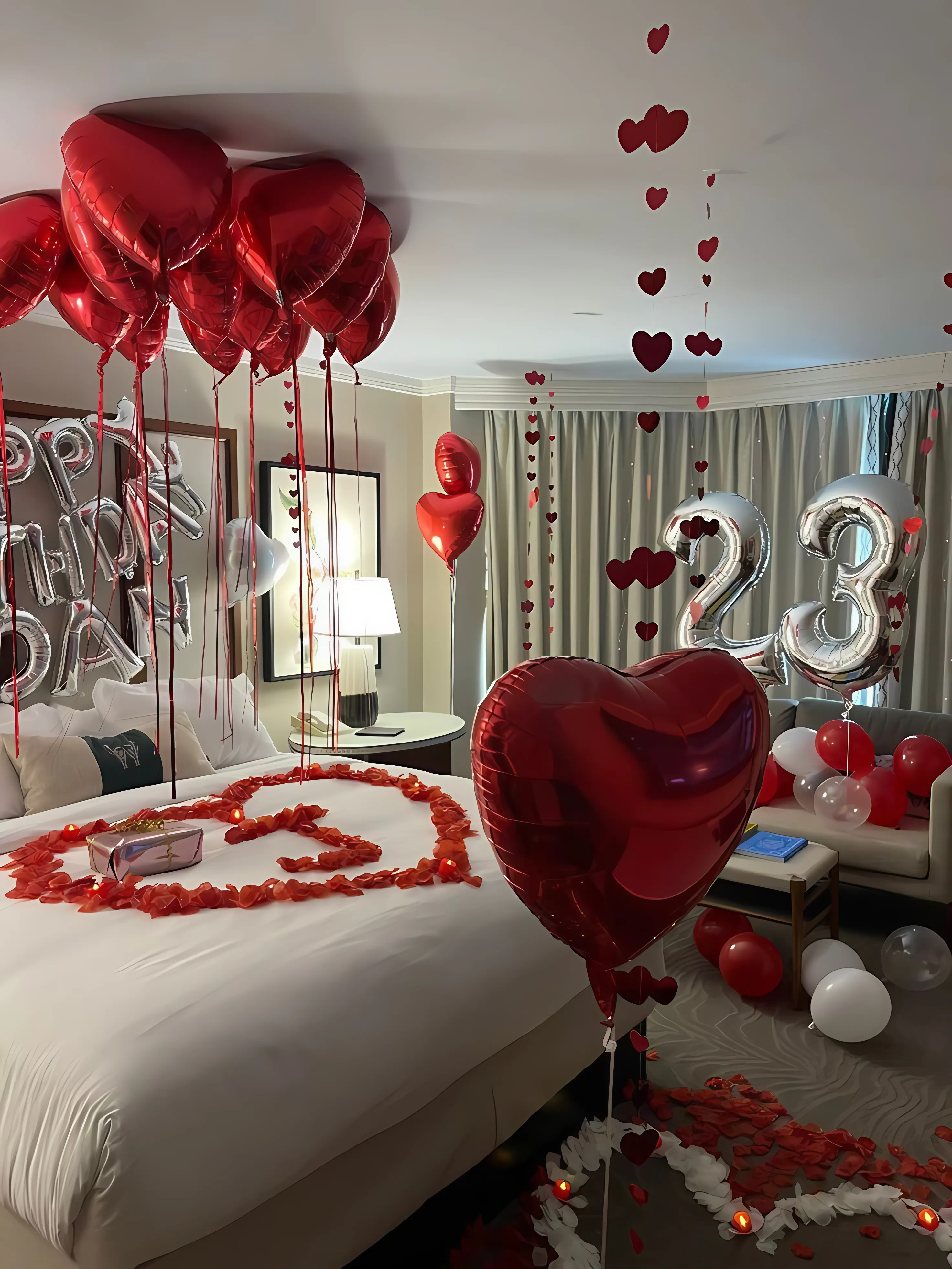 Romantic Birthday Room