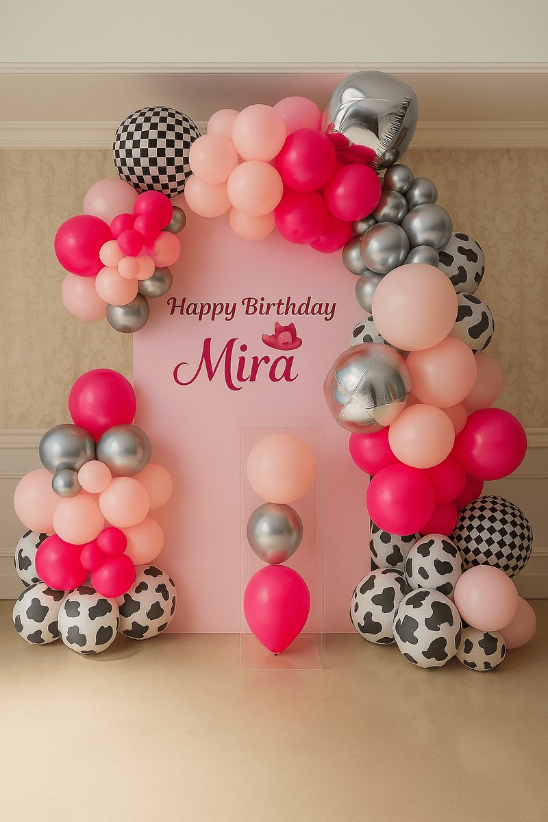 Cowgirl Birthday Decor