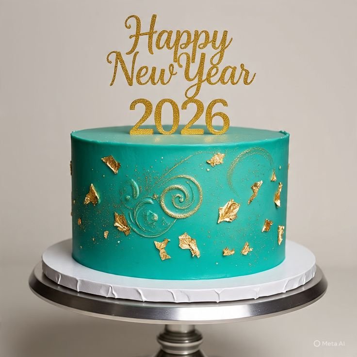 كيكة العام الجديد الفخمة 2026