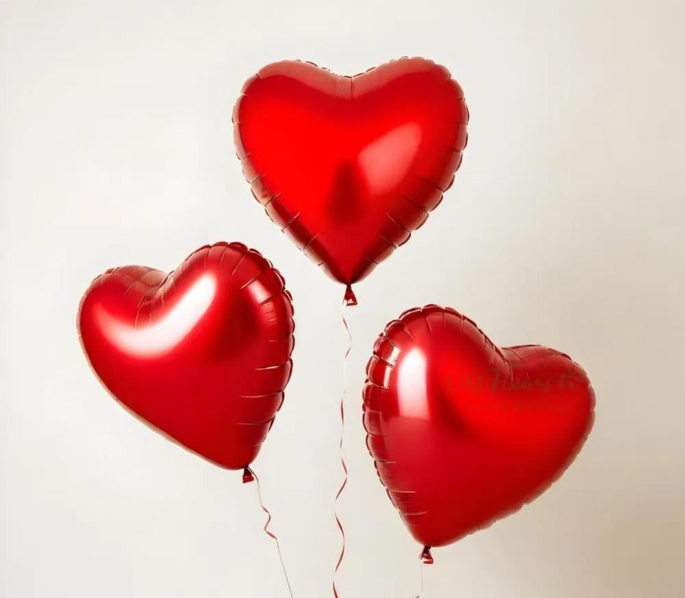 Red Heart Balloon