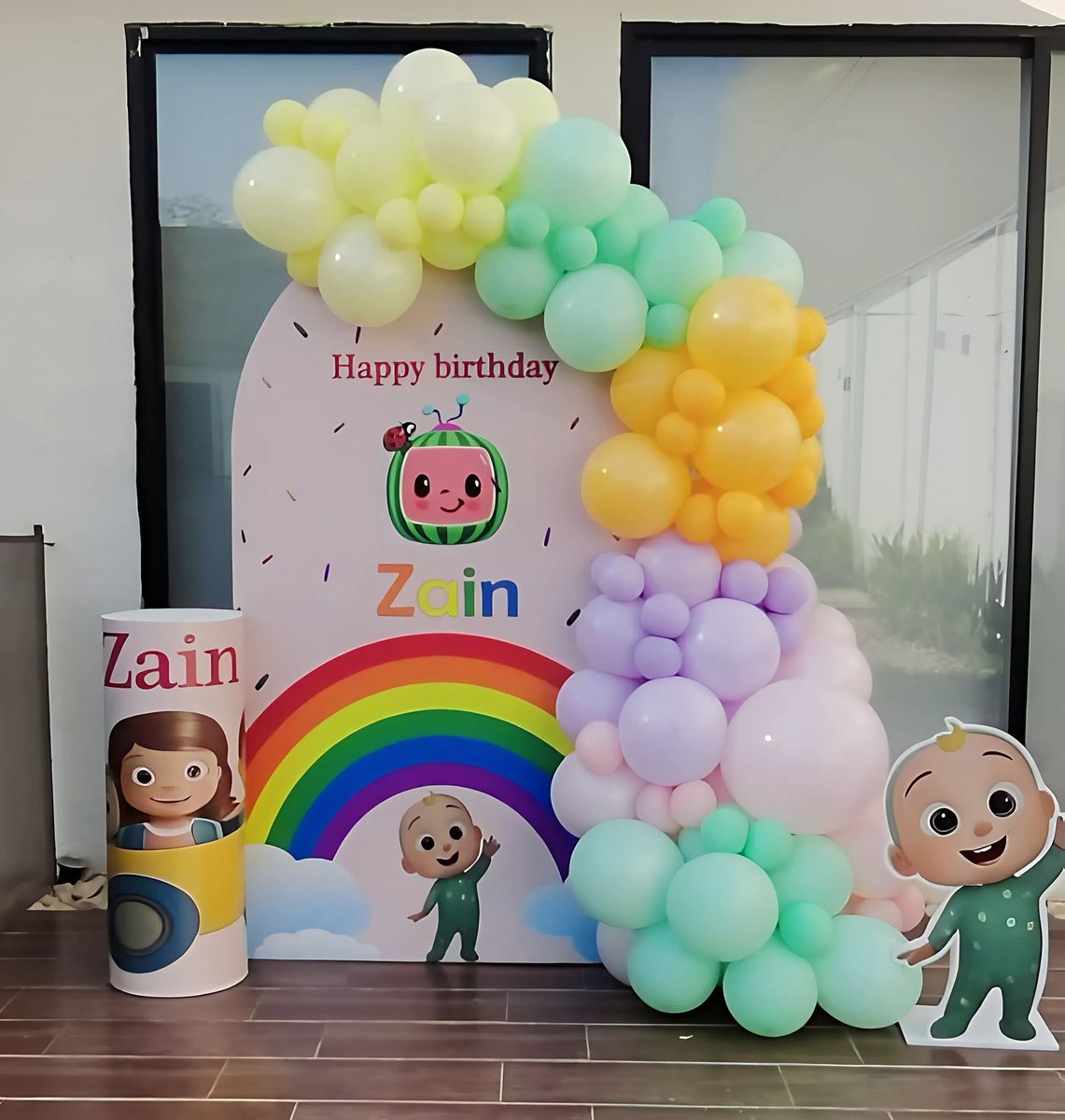Cocomelon birthday theme