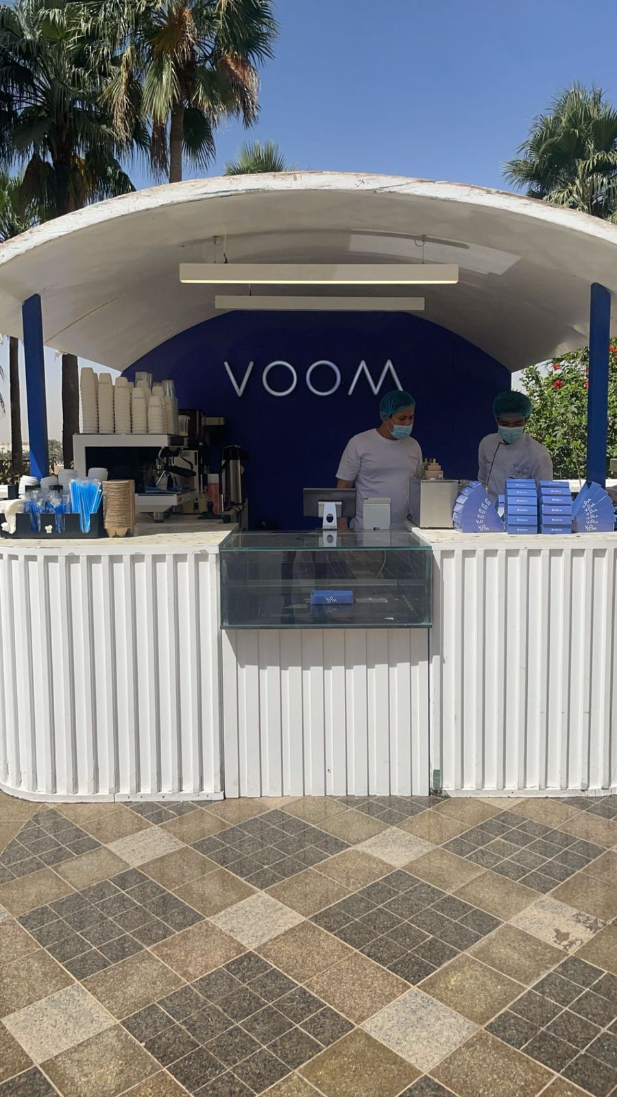 Station for 400 Person